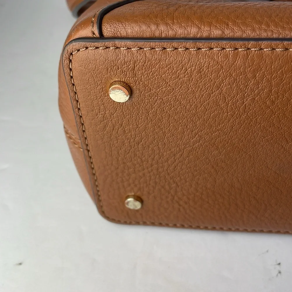 Kate Spade Jackson Brown Leather Satchel